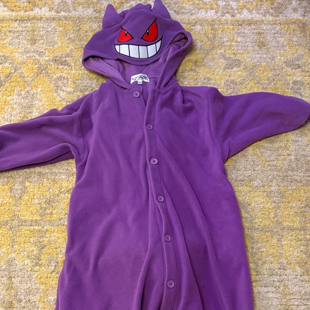 Pokémon Gengar Onesie Ages 4-6